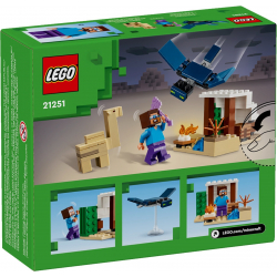 Klocki LEGO 21251 Pustynna wyprawa Stevea MINECRAFT